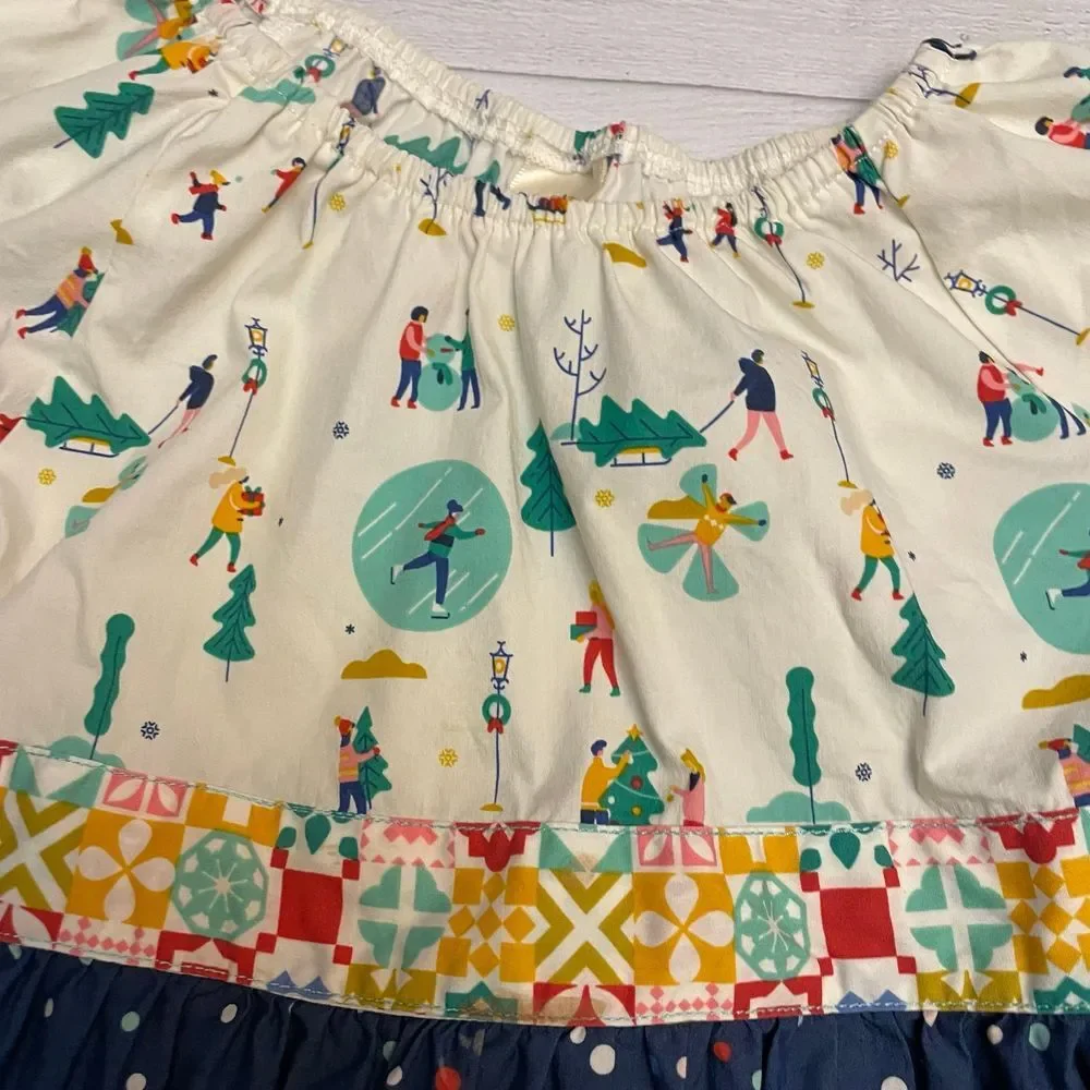 Wildflowers‎ Whoville Peasant Top size 8